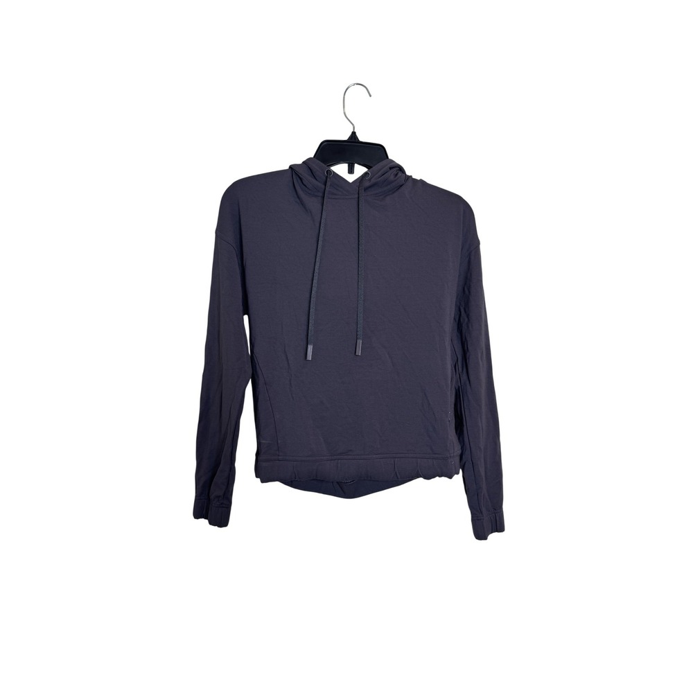 Lululemon Hoodie Womens Medium Back Wrap Pullover Sweatshirt Lightweight Yoga